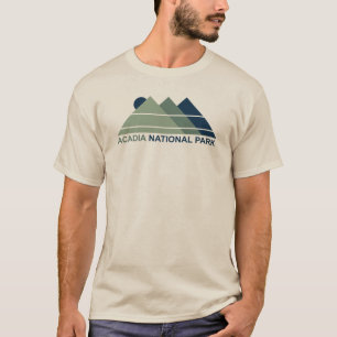 T-shirt Parc national Acadia Mountain Sun