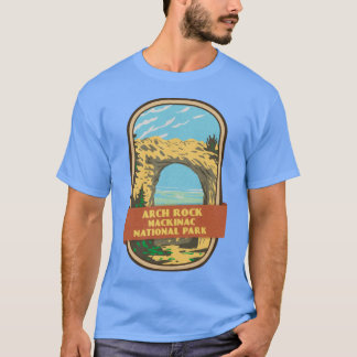T-shirt Parc national Arch Rock Mackinac Surdimensionné