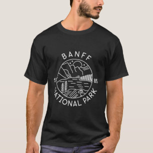 T-shirt Parc national Banff 1885 Alberta