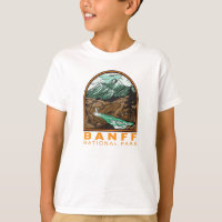 Parc national Banff Canada Vintage Voyage