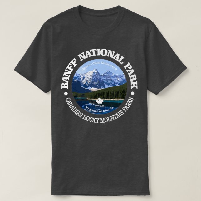 T-shirt Parc national Banff NP 1 (Design devant)