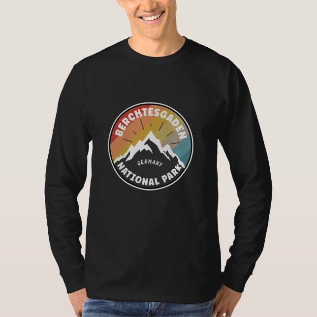 T-shirt Parc national Berchtesgaden Allemagne (Devant)