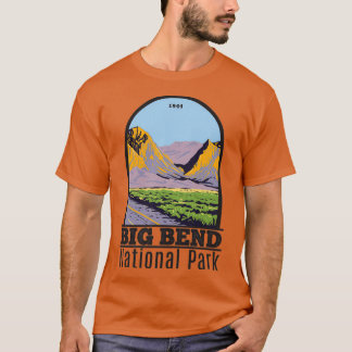 T-shirt Parc national Big Bend Chisos Mountain 1