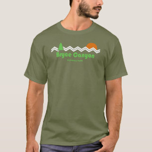 T-shirt Parc national Bryce Canyon Rétro