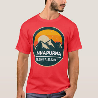 T-shirt Parc national d'Annapurna