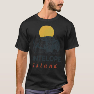 T-shirt Parc national d'Antelope Island - Utah Randonnée e