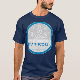 T-shirt Parc national d'Anticosti Québec QC Canada Neige