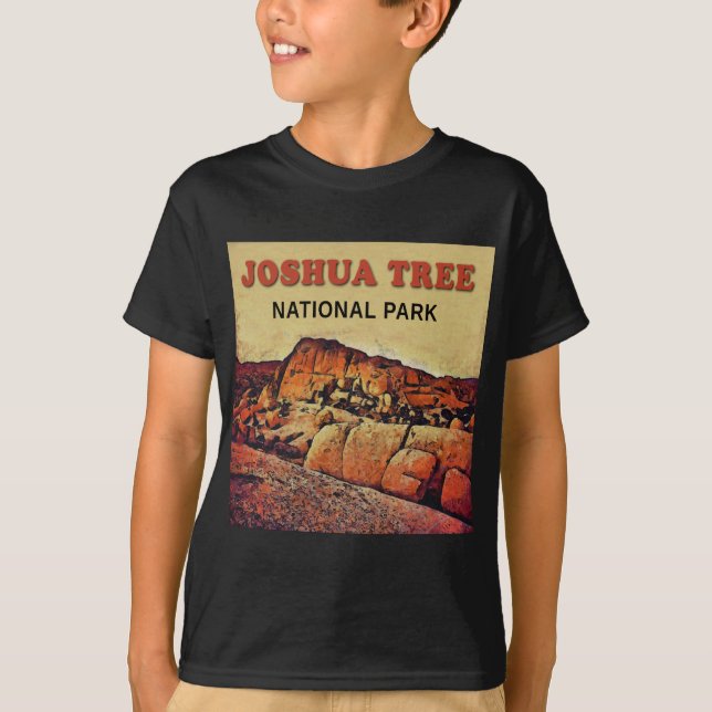 T-shirt Parc national d'ARBRE de JOSHUA (Devant)