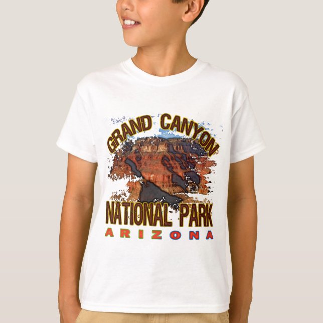 T-shirt Parc national de canyon grand (Devant)