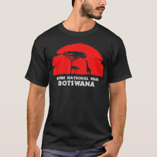 T-shirt Parc national de Chobe Botswana Afrique Safari Gir