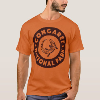 T-shirt Parc national de Congaree Cercle Brown