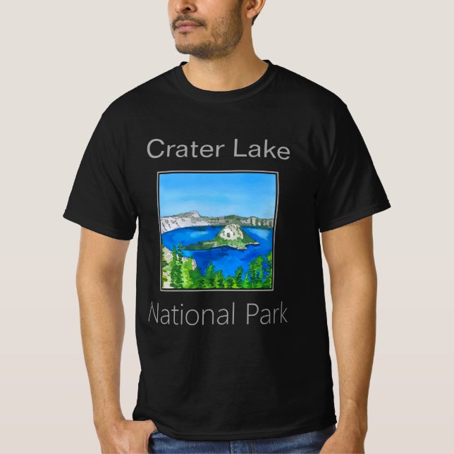 T-shirt Parc national de Crater Lake (Devant)