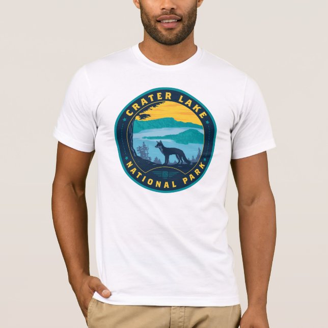 T-shirt Parc national de Crater Lake (Devant)