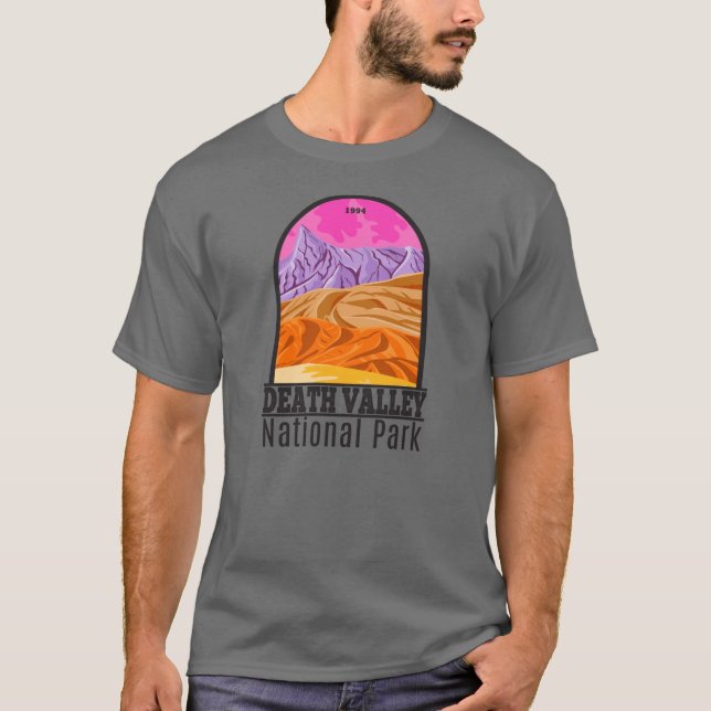 T-shirt Parc national de Death Valley Dunes de sable Vinta (Devant)