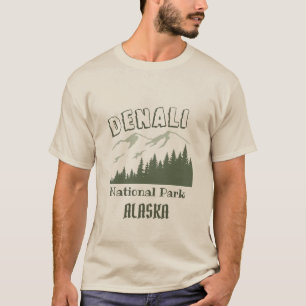 T-shirt Parc national de Denali Alaska