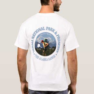 T-shirt Parc national de Denali (Hiker C)