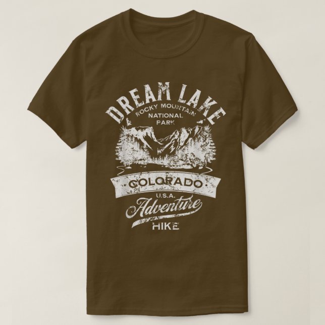 T-shirt Parc national de Dream Lake (Design devant)