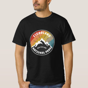 T-shirt Parc national de Fiordland Nouvelle-Zélande