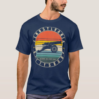 T-shirt Parc national de Gettysburg Pennsylvanie depuis 18