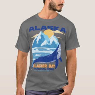 T-shirt Parc national de Glacier Bay