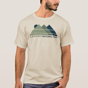 T-shirt Parc national de Glacier Bay Mountain Sun