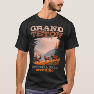 T-shirt Parc national de Grand Teton