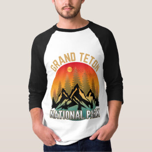 T-shirt Parc national de Grand Teton