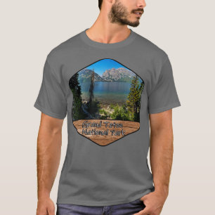 T-shirt Parc national de Grand Teton Jenny Lake 1