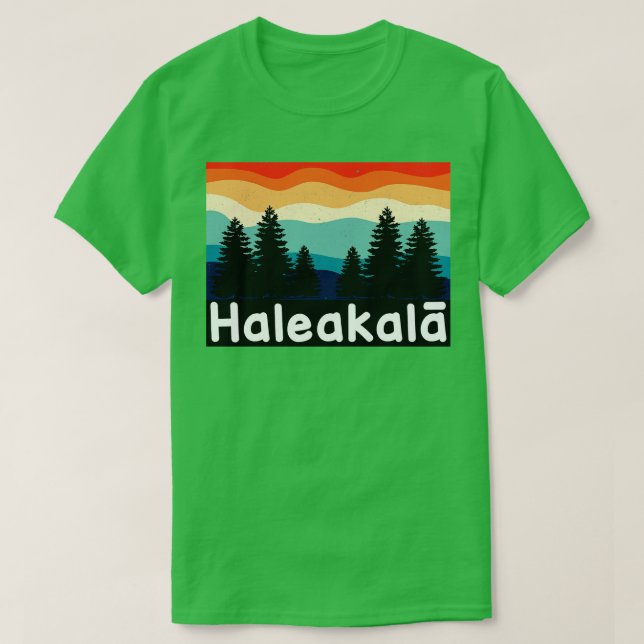 T-shirt Parc national de Haleakal Hawaii (Design devant)