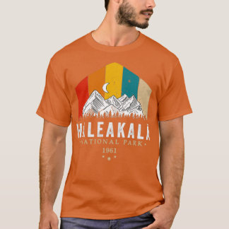 T-shirt Parc national de Haleakala Maui Hawaii 1961 Retro 