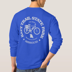 T-shirt Parc national de Katy Trail (cyclisme)