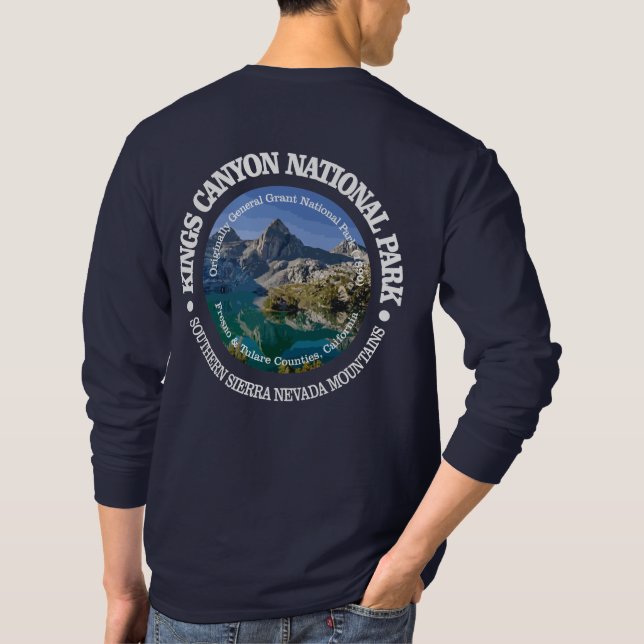 T-shirt Parc national de Kings Canyon (Dos)