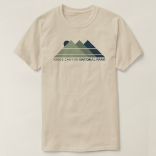 T-shirt Parc national de Kings Canyon Mountain Sun