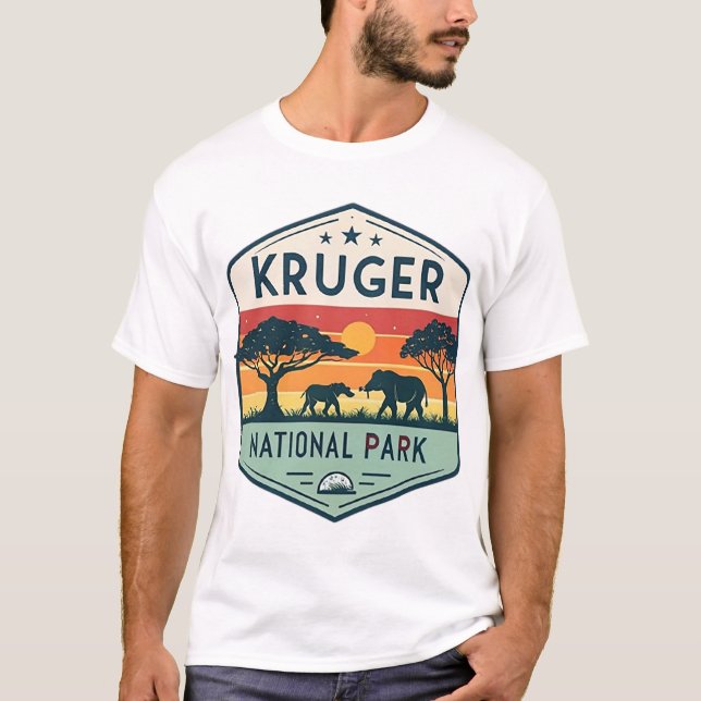 T-SHIRT PARC NATIONAL DE KRUGER (Devant)