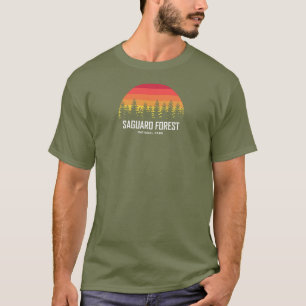 T-shirt Parc national de la forêt de Saguaro