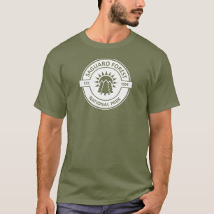 T-shirt Parc national de la forêt de Saguaro Sun Trees