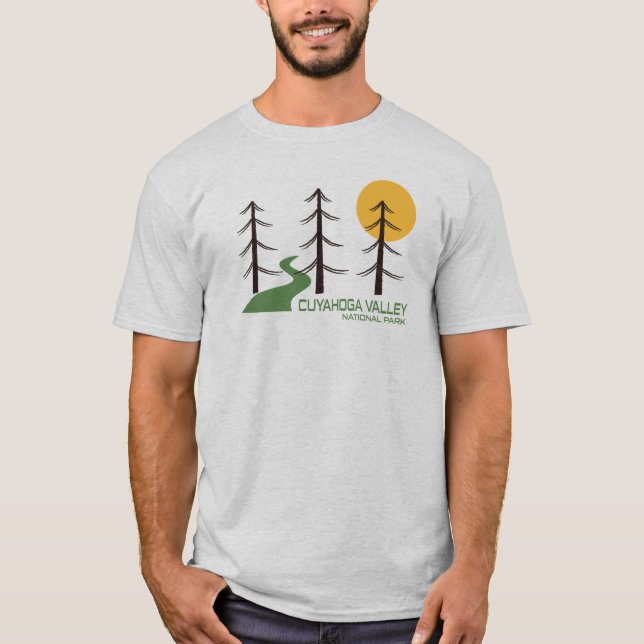 T-shirt Parc national de la vallée de Cuyahoga (Devant)
