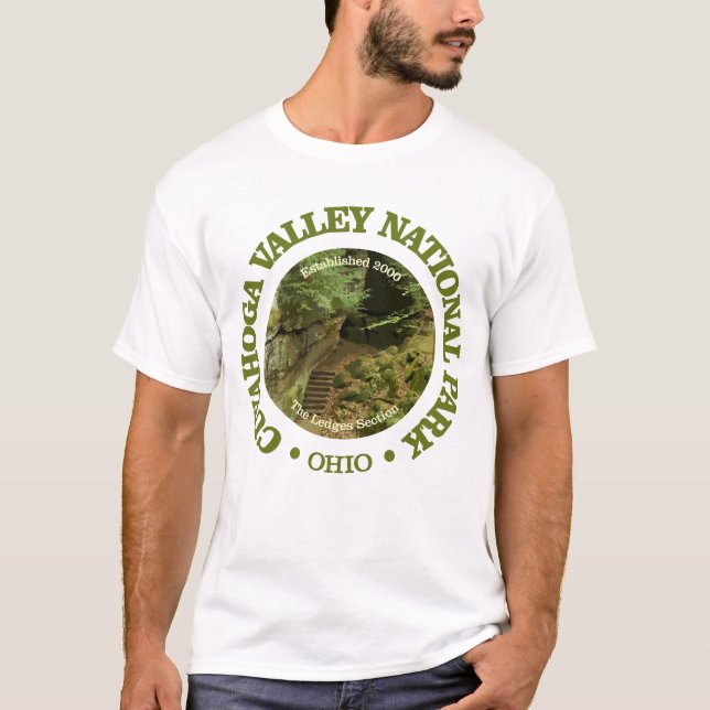 T-shirt Parc national de la vallée de Cuyahoga (Devant)