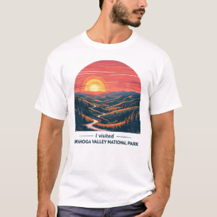 T-shirt Parc national de la vallée de Cuyahoga Art Pittore