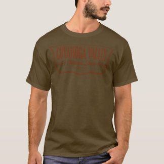 T-shirt Parc national de la vallée de Cuyahoga Bouclier Br