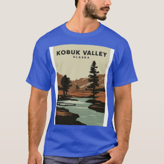 T-shirt Parc national de la vallée de Kobuk Belle nature T