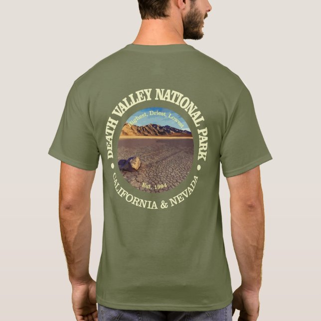 T-shirt Parc national de la vallée de la Mort2 (Dos)