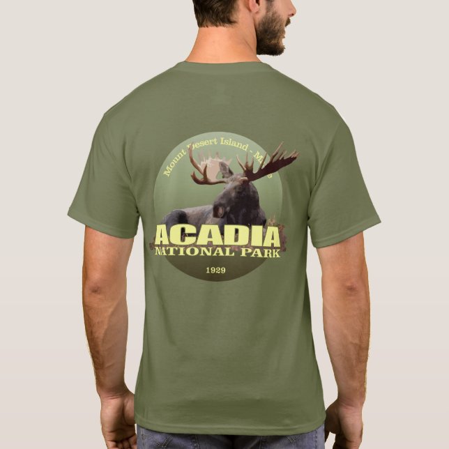 T-shirt Parc national de l'Acadie (Moose) T.N.-O. (Dos)
