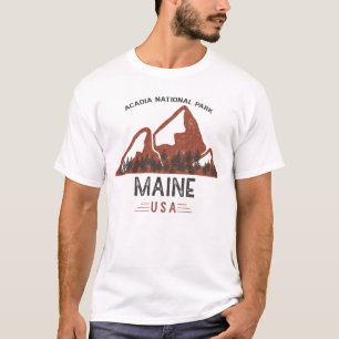 T-shirt Parc national de l'Acadie vintage