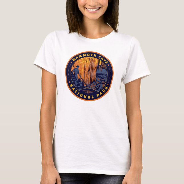 T-shirt Parc national de Mammoth Cave (Devant)
