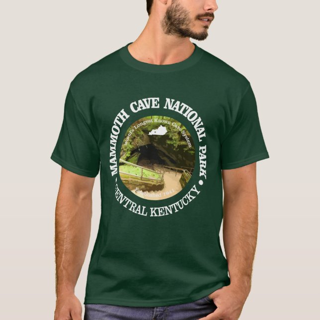 T-shirt Parc national de Mammoth Cave (Devant)