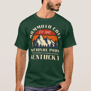 T-shirt Parc national de Mammoth Cave Kentucky Mountain Hi