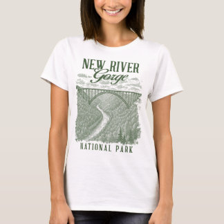 T-shirt Parc national de New River Gorge Voyager Nature Ex