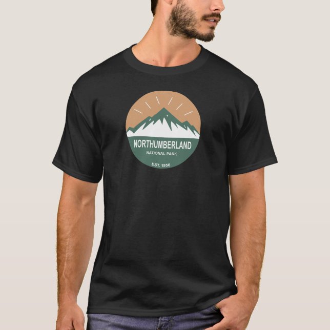T-shirt Parc national de Northumberland (Devant)