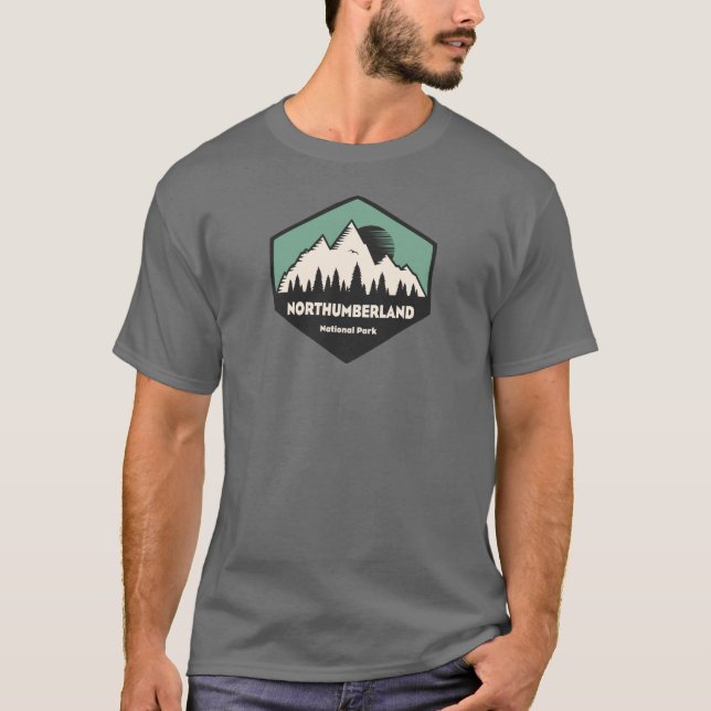 T-shirt Parc national de Northumberland (Devant)